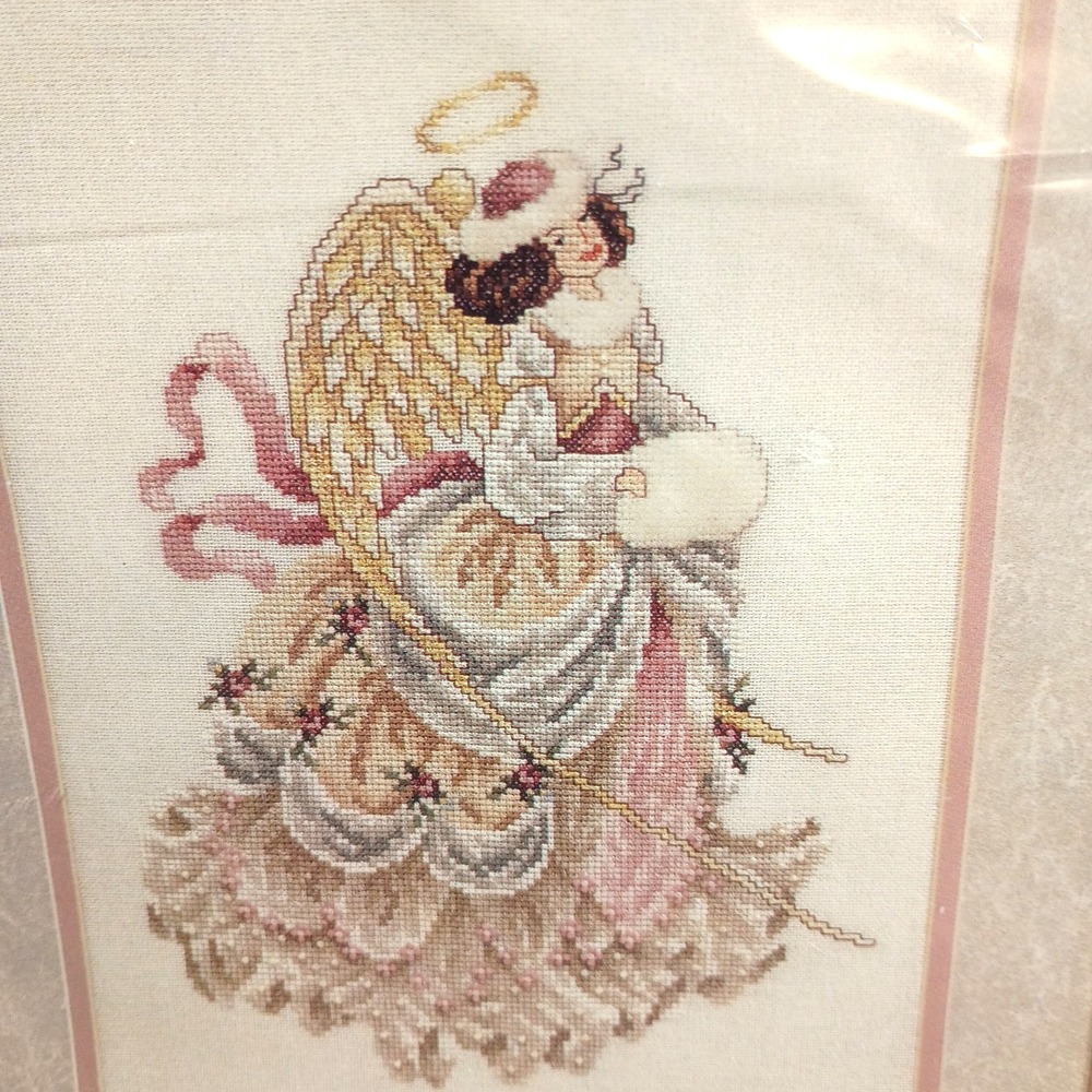 Janlynn Counted Cross Stitch Kit #80-291 Snow Angel with Beads Stoney Creek